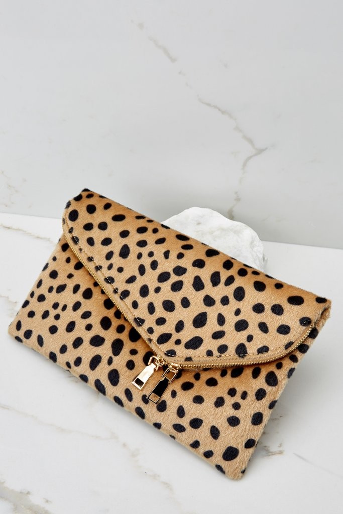 No New Tricks Cheetah Clutch | Red Dress 