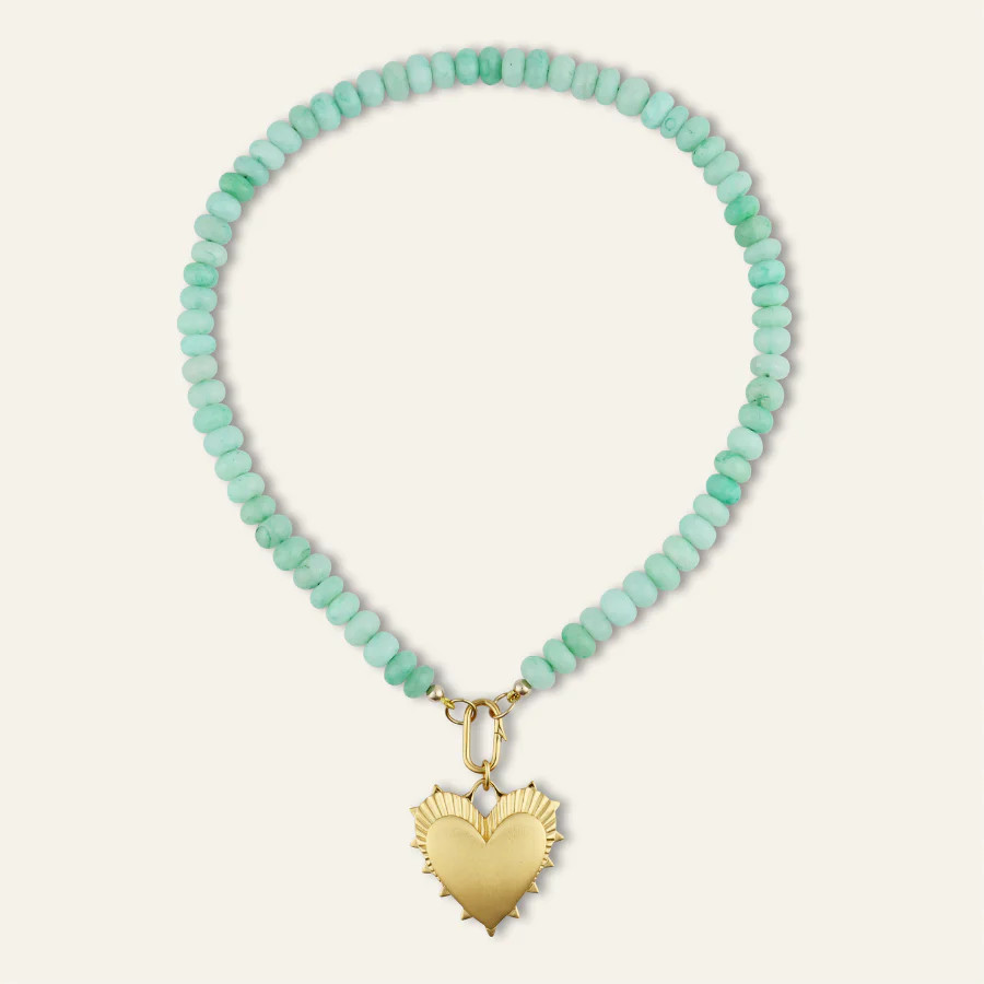 Light Green Opal Gemstone Necklace | HART