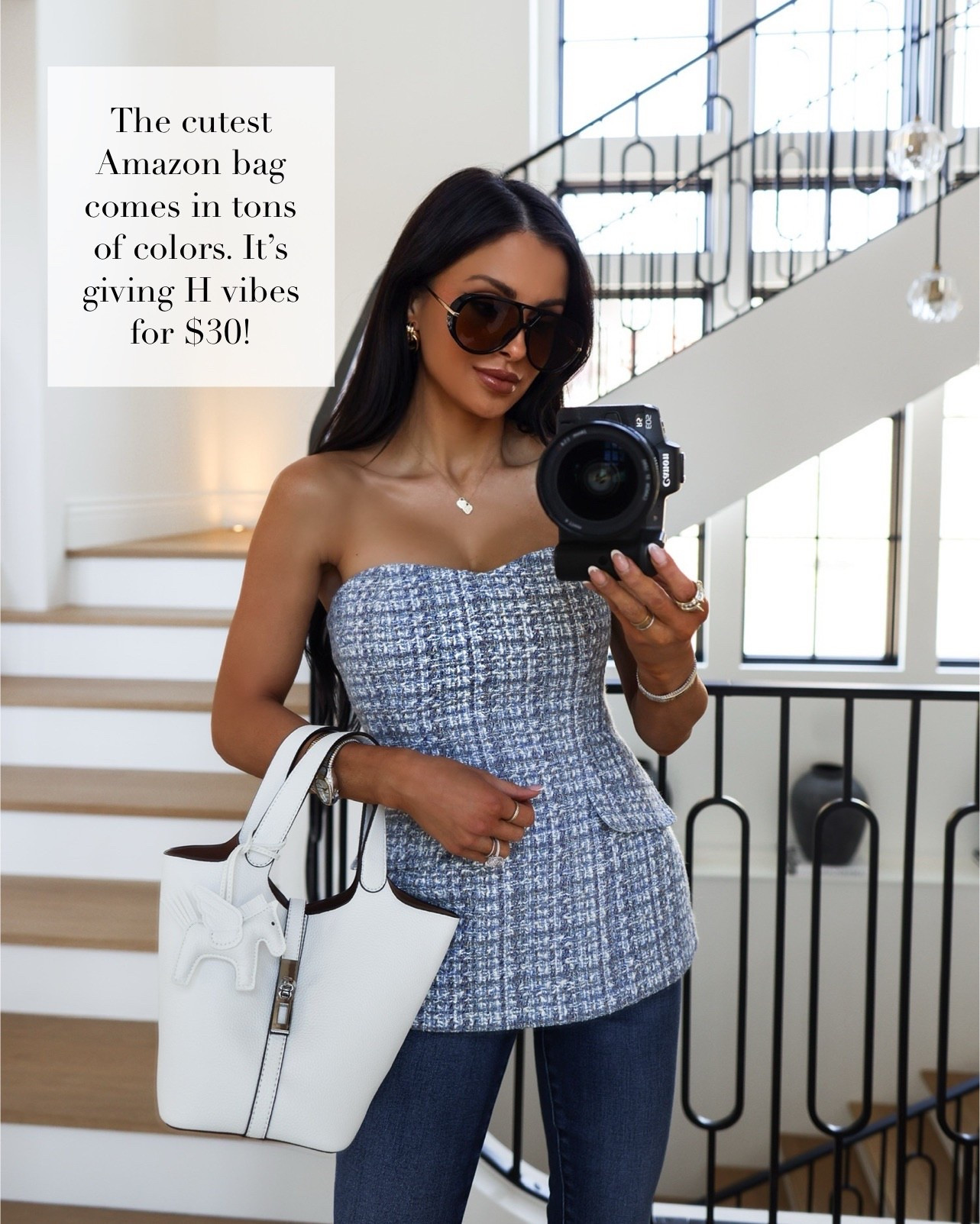No gatekeeping the save option worth buying
Amazon designer inspired bags and jewelry 
Hermes similar bag 
Best Amazon sunglasses



#LTKootd #LTKOver40 #LTKWorkwear