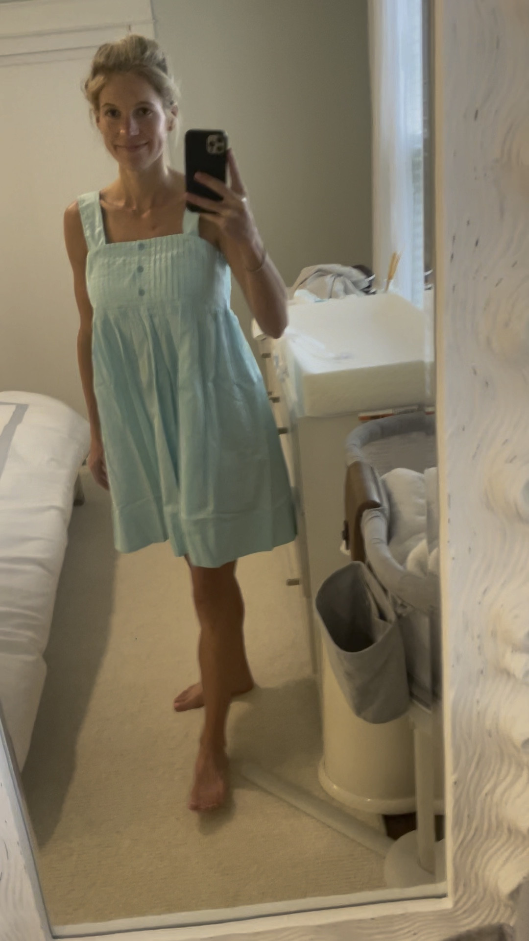 Living in this lake pajamas maternity nightgown . Makes me feel cute in these crazy postpartum days and is nursing friendly

Nursing pajamas, maternity pajamas , gifts for new moms, nursing nightgown , postpartum essentials , hospital outfit , summer pjs 

#LTKbump #LTKbaby #LTKSeasonal