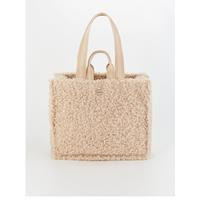 BOSS Deva Borg Tote - Beige | Very (UK)