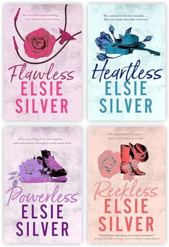 Chestnut Springs Series By Elsie Silver 4 Books Collection Set (Flawless, Heartless, Powerless, Reckless) | Amazon (UK)
