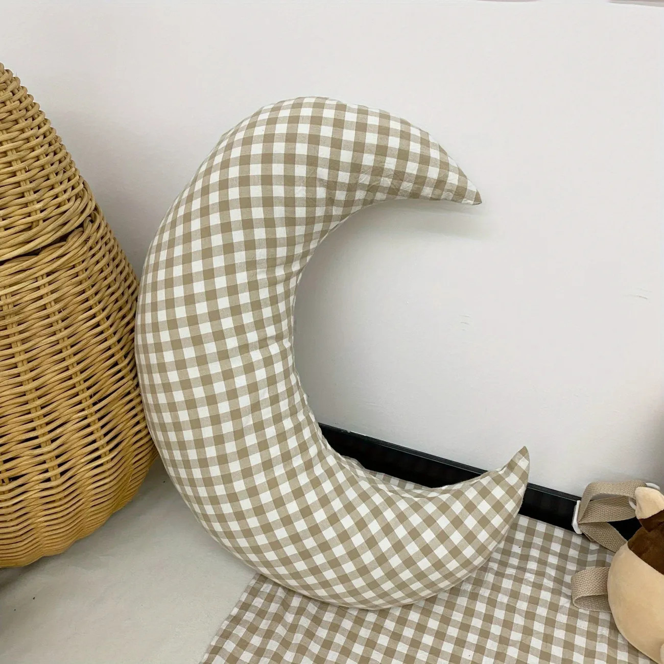 Cute Bear Baby Moon Soothing Pillow - Anti-Startle, Anti-Collision Artifact for Sweet Dreams | Temu Affiliate Program