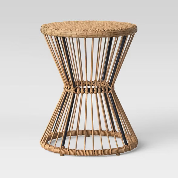 Mulberry Patio Side Table - Natural - Threshold™ | Target
