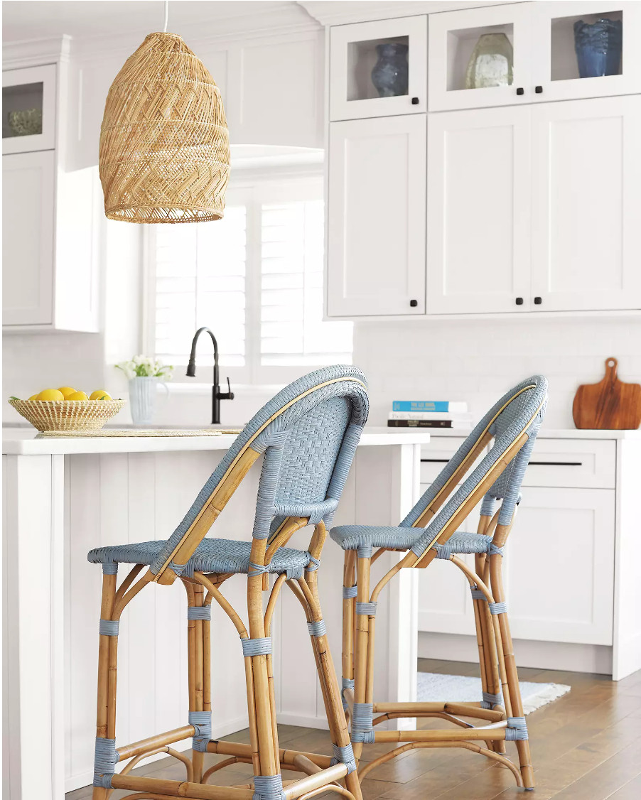 This super cute pendant light from Serena & Lily goes great over a kitchen island or over a kitchen table.  It's got class and style and would compliment artisan-style type home decor. 

 #ecofriendly #lighting #LTKHome #LTKSaleAlert