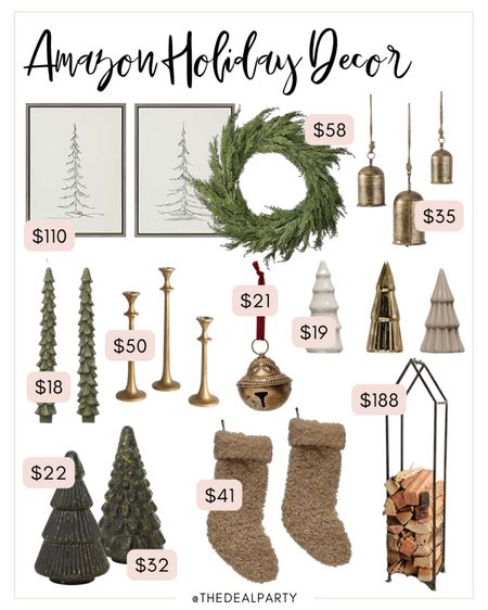 Holiday Decor | Christmas Decor | Christmas Finds | Home Decor 

#LTKSeasonal #LTKHoliday #LTKhome