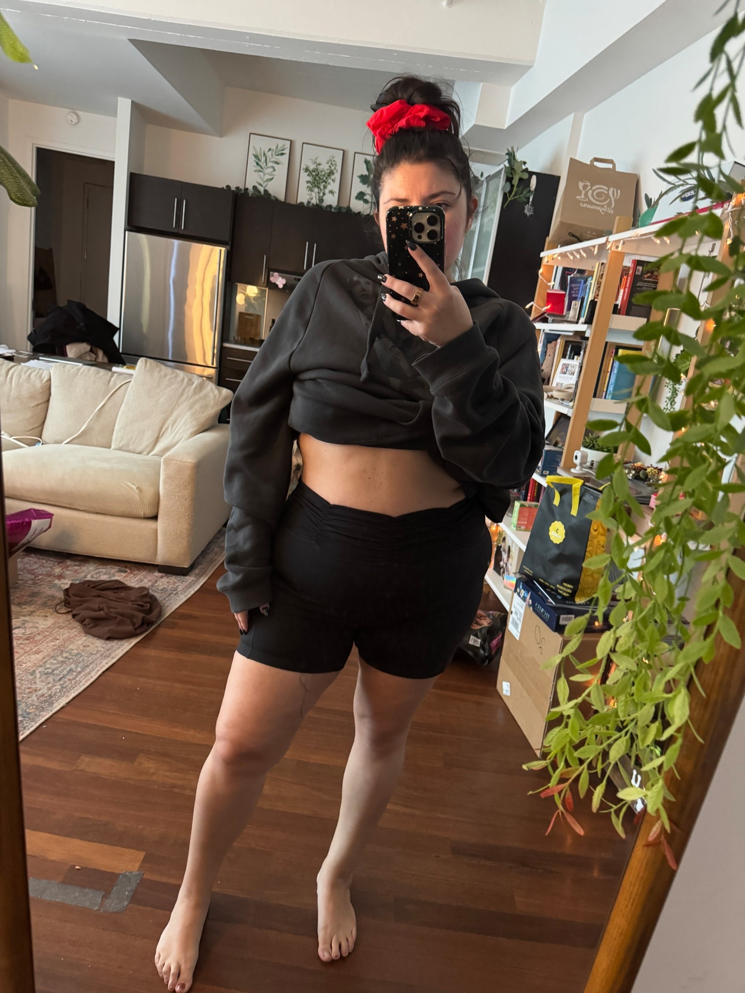 New biker shorts from the blogilates x target drop! I’m wearing a size 1x. Love the ruching at the top, and there’s pockets on both sides  

#LTKFindsUnder50 #LTKActive #LTKPlusSize