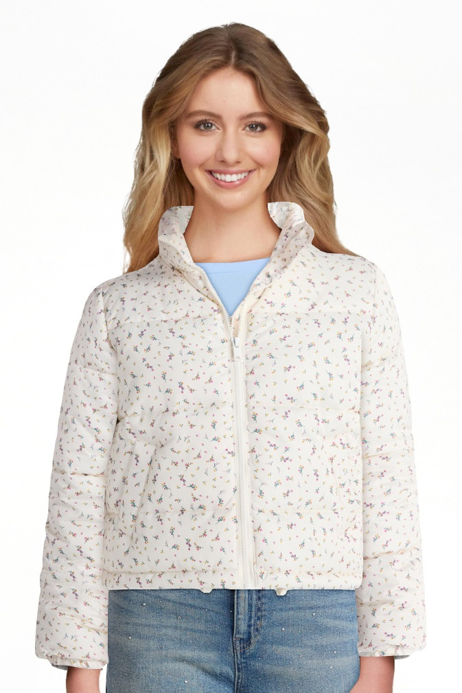 No Boundaries Puffer Jacket, Women's | Walmart (US)