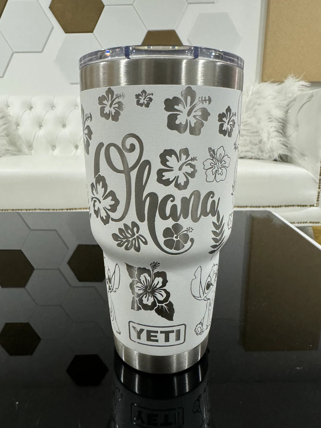 Stitch Inspired Yeti 360 Wrap Tumbler - Etsy | Etsy (US)