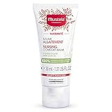 Mustela Nursing Comfort Balm with Olive, Nipple Cream for Maternity and Breastfeeding, Vegan, Plant- | Amazon (US)