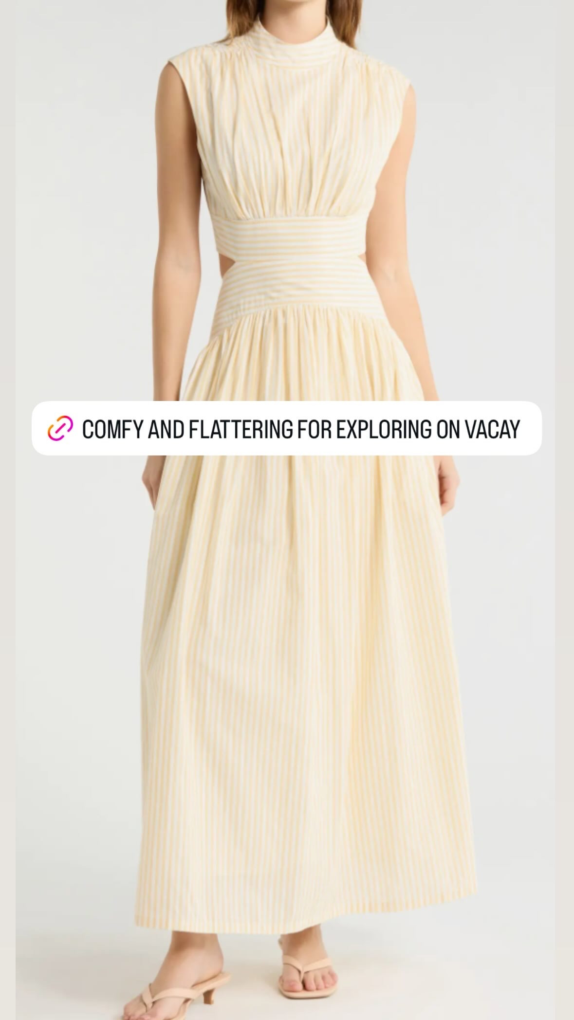 Comfy and flattering dress for exploring town on vacation, headed to brunch, or walking on the beach at sunset. Sharing a roundup of beach vacation favorites.  

 #LTKootd #LTKSwim #LTKTravel