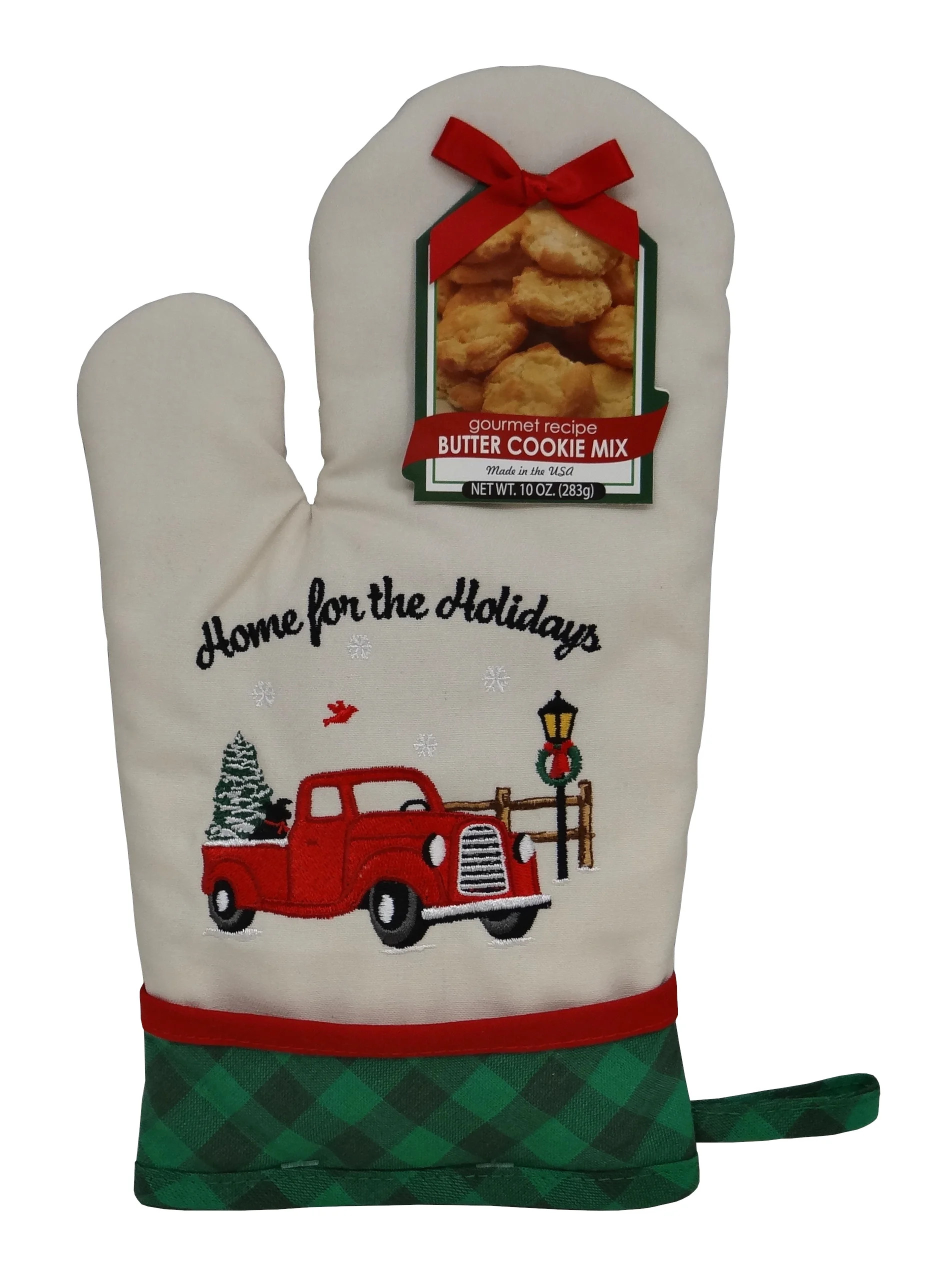 Holiday Truck Oven Mitt with Butter Cookie Baking Mix Gift Set by Anastasia Gourmet, 10 oz, 1ct | Walmart (US)
