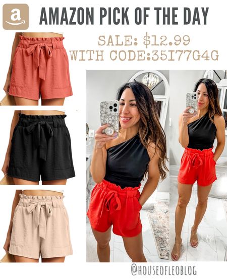 Small in all. Amazon, shorts, one shoulder, date night outfit 

#LTKfindsunder50 #LTKsalealert #LTKover40