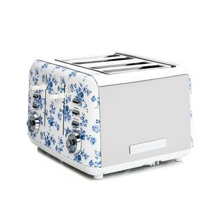 1500-Watt 4-Slice Toaster in China Rose | The Home Depot