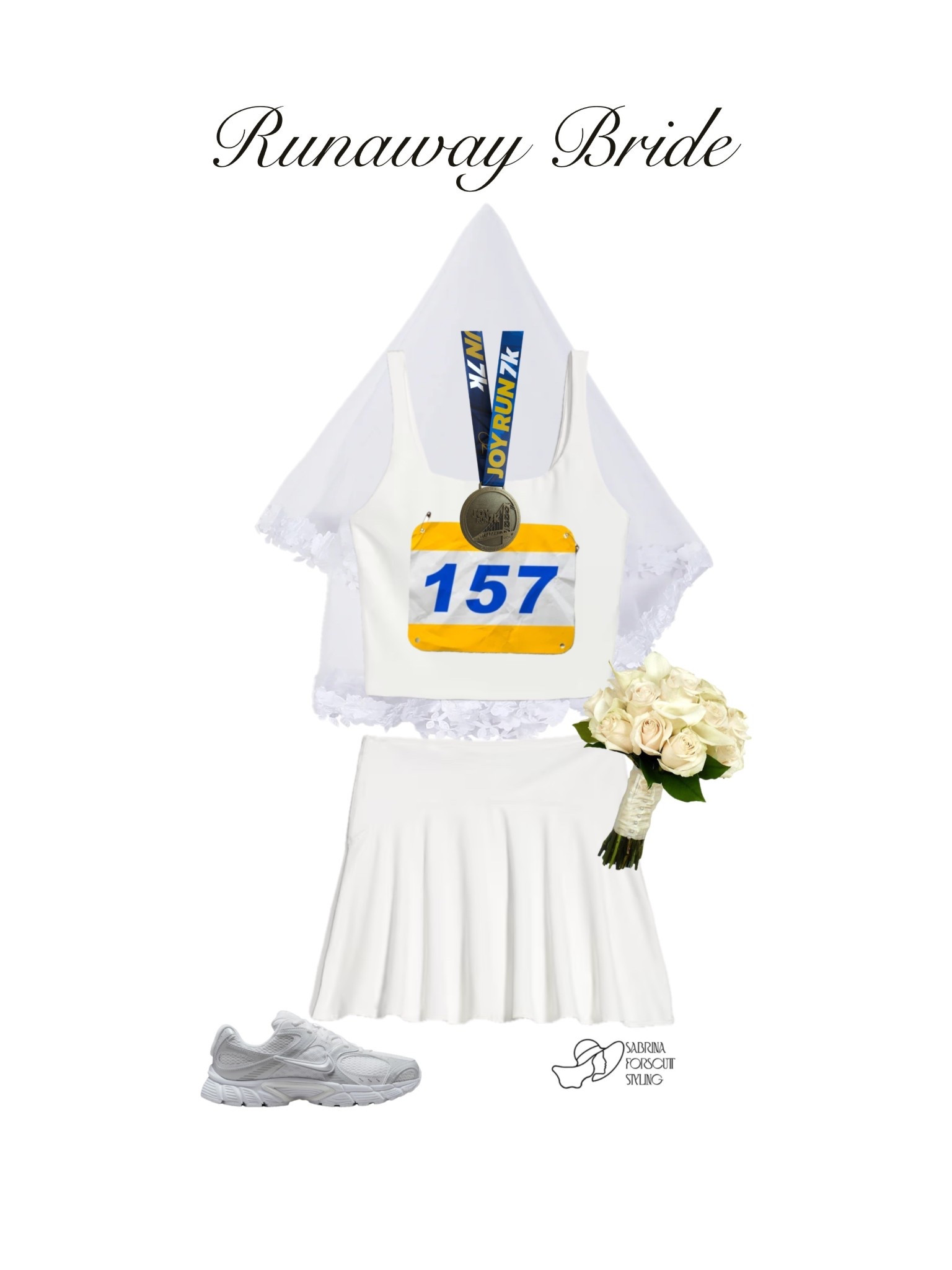 Day 23/31 Halloween Costume Ideas: Runaway Bride!!! Just a fun play on words with a very simple costume to go along side it  

#LTKPlusSize #LTKStyleTip #LTKHalloween