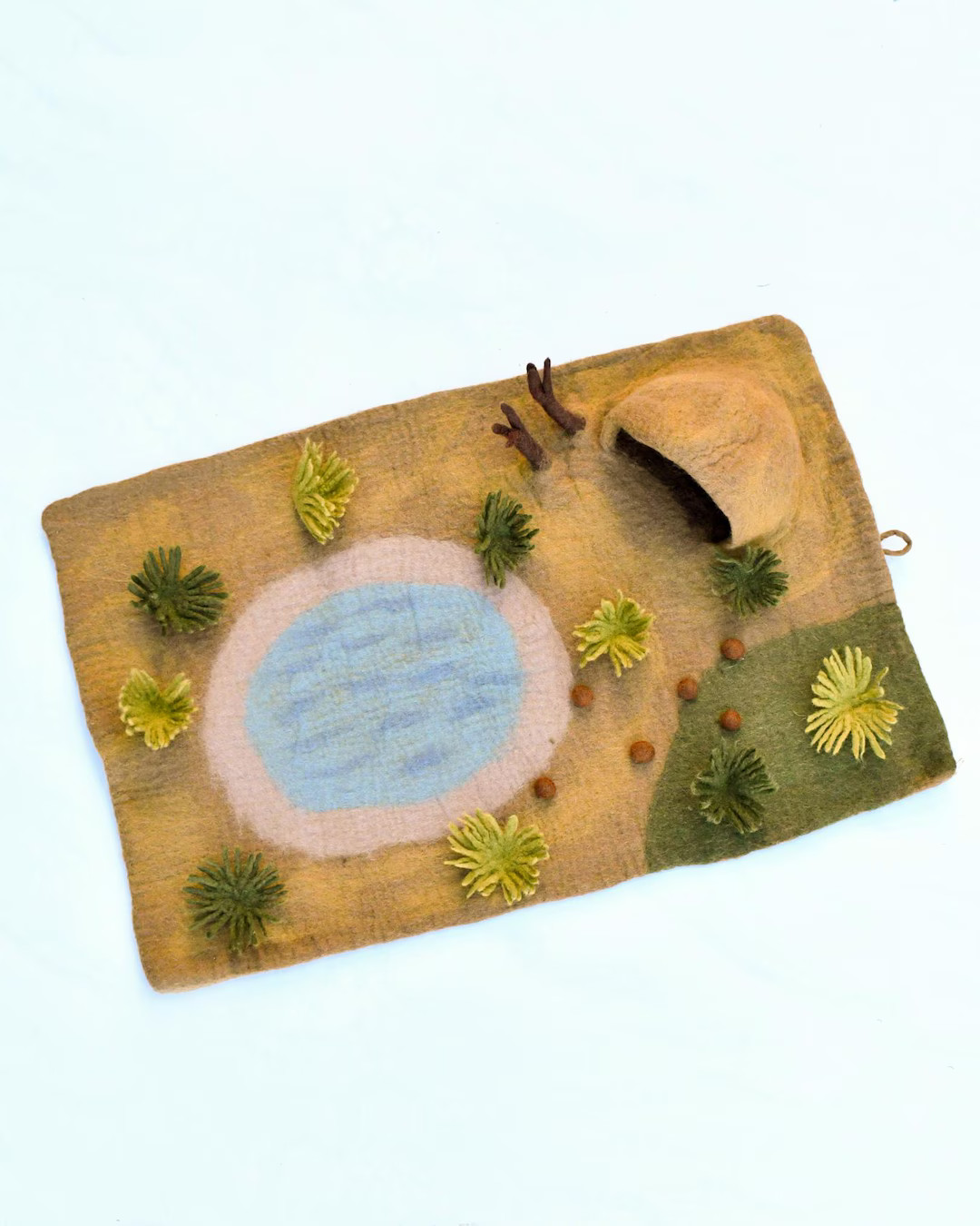 Large Safari Play Mat, Playscape Made From Wool Felt, Play Mat for Play Table or Floor - Etsy | Etsy (US)