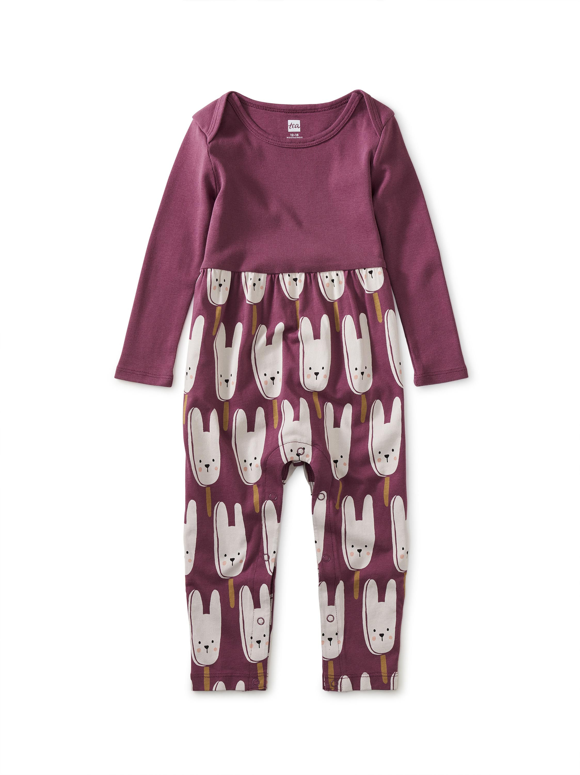 Print Mix Baby Romper | Tea Collection