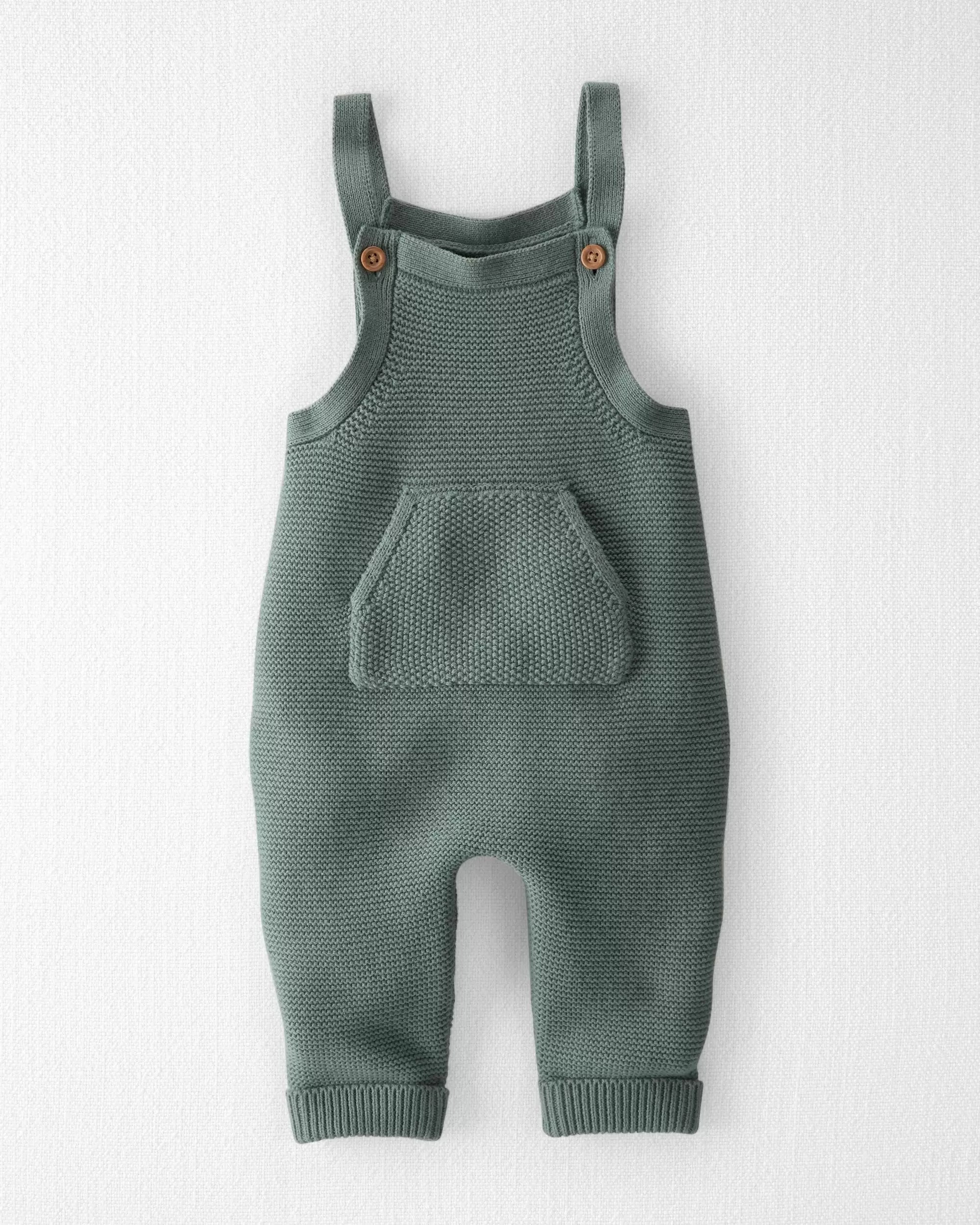 Organic Sweater Knit Overalls | Carter's