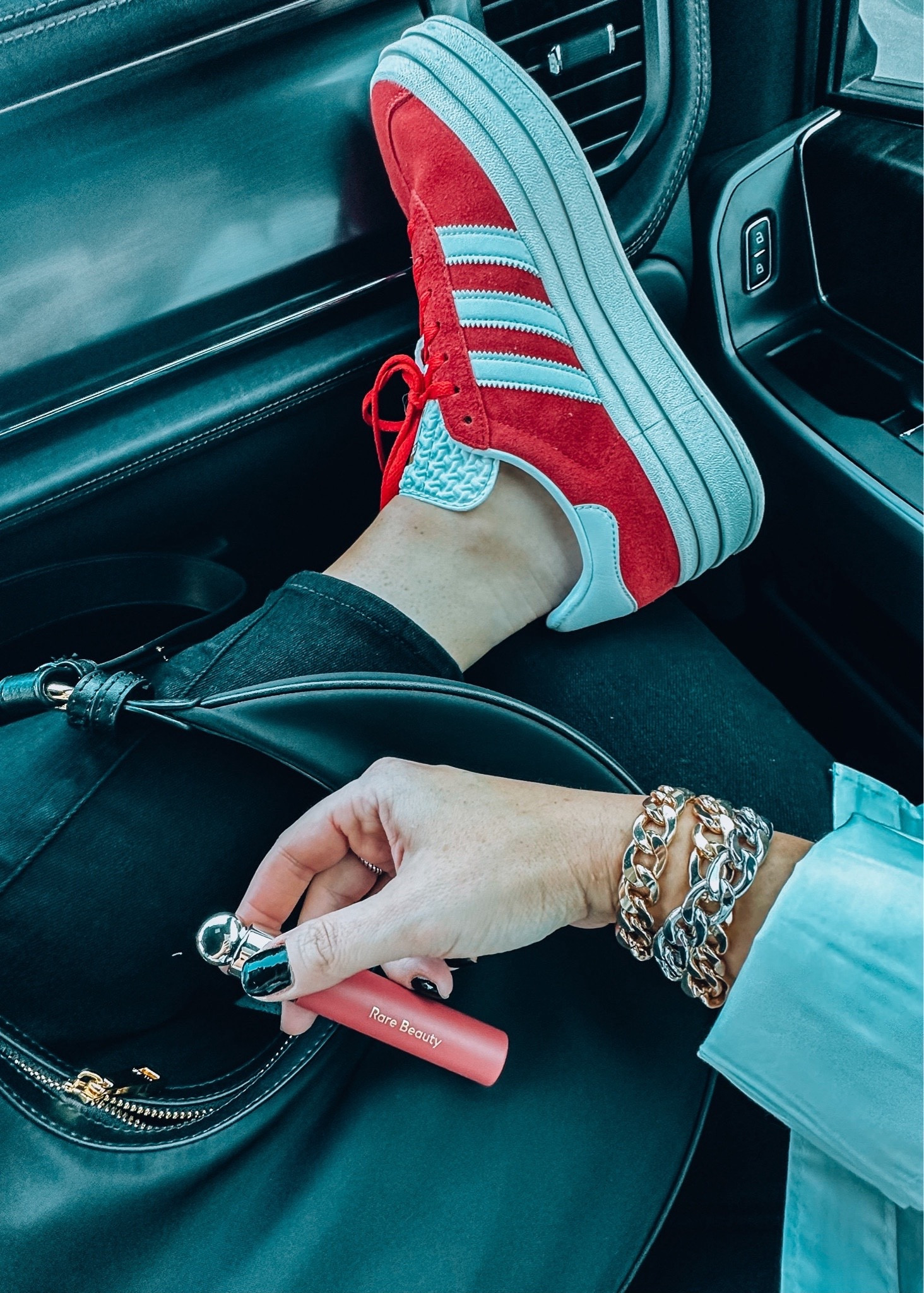 adidas gazelle silver green womens adidas Originals Gazelle Bold Trainers Red EU 40 2/3 Women JS3905/7