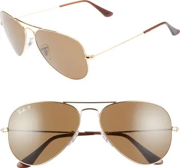 Ray-Ban Original 58mm Aviator Sunglasses | Nordstrom | Nordstrom