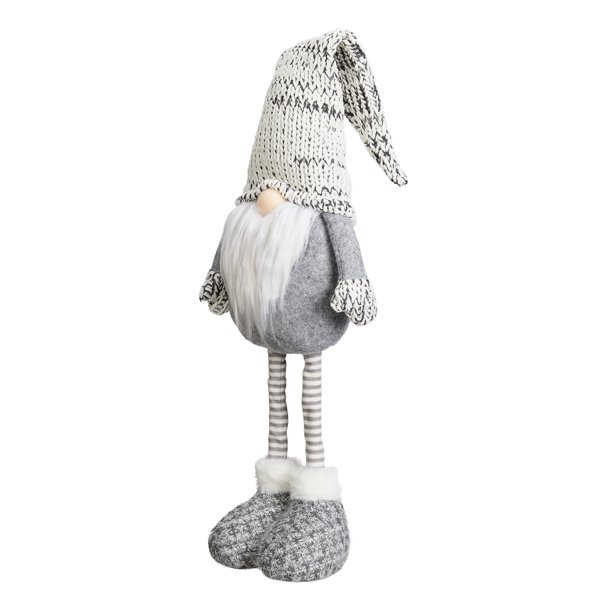 Holiday Time Gray Hat Gnome Standing Table Top Christmas Decoration, 18" | Walmart (US)