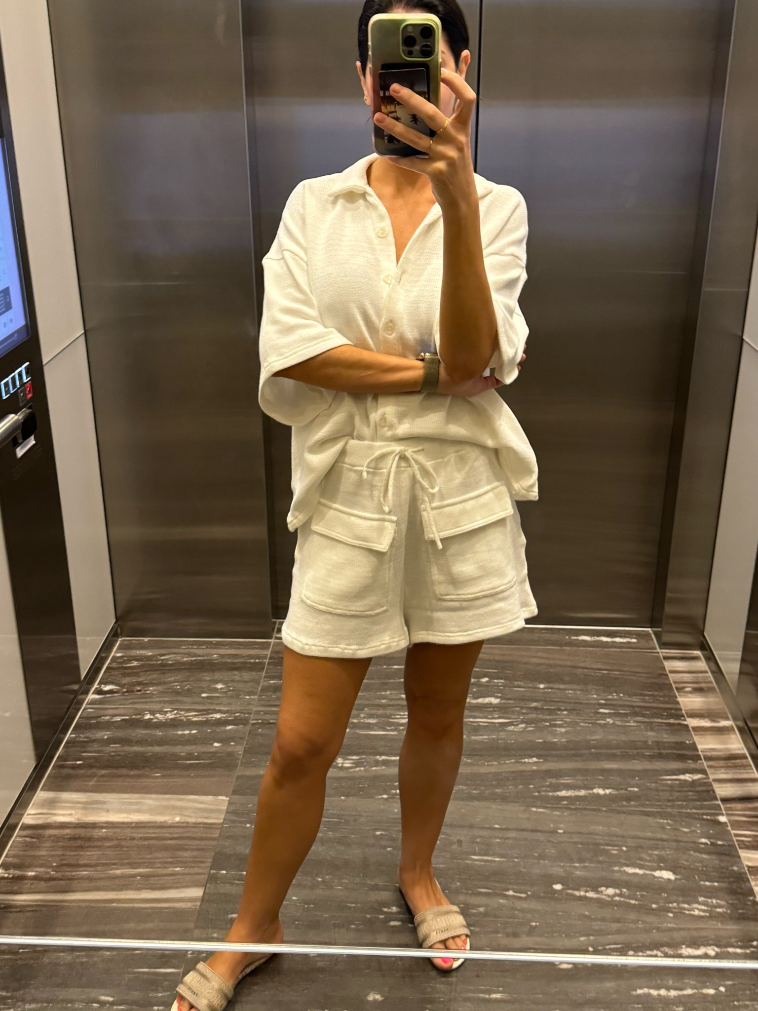 The comfiest knit set! Shorts have a drawstring and are high waisted. Beautiful knit fabric and two items mean versatile ways to wear!

I’m in an 8. 

#LTKaustralia #LTKover40