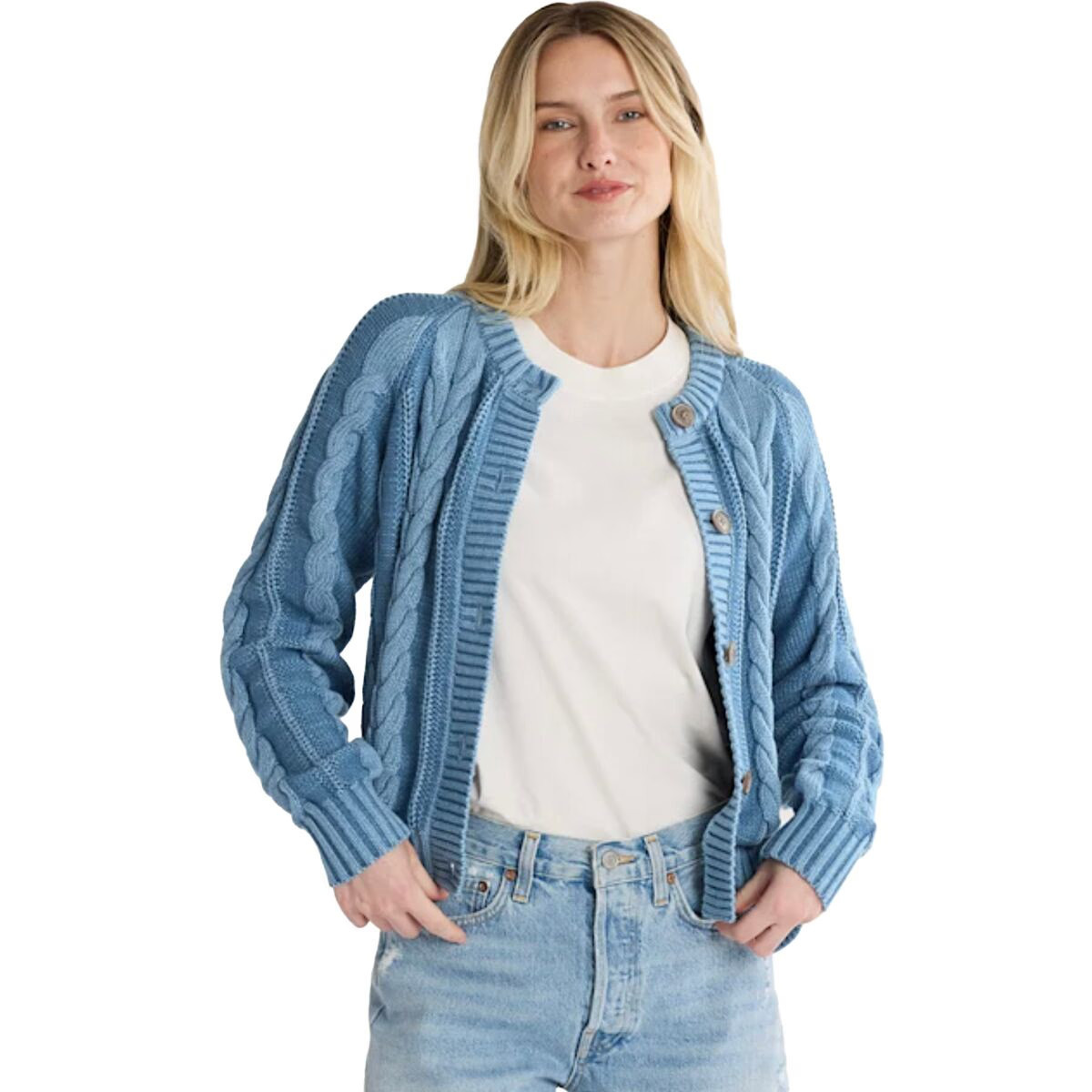 Pendleton Cotton Cable Cardigan - Women's | Backcountry