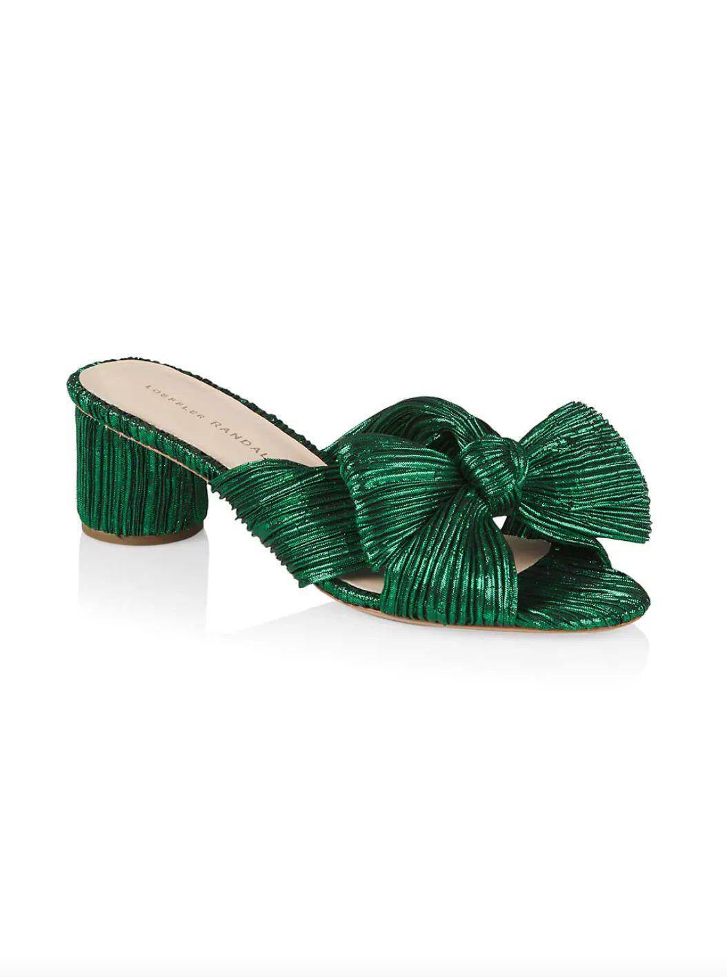 Loeffler Randall Emilia Pleated Knot Mule | Ambiance