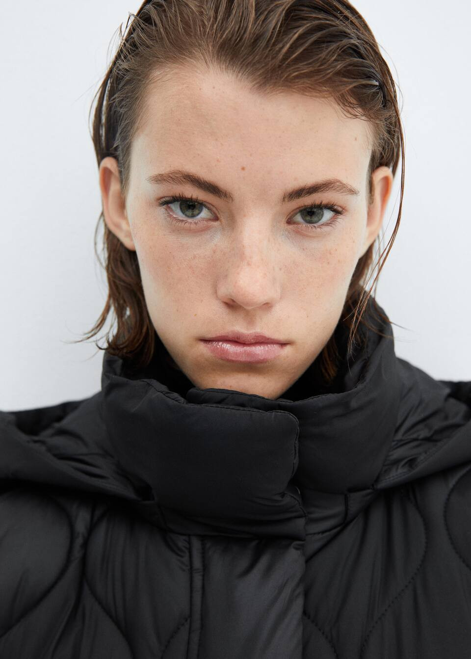 Long quilted vest -  Women | Mango USA | MANGO (US)