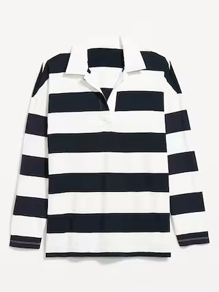 Oversized Rugby Polo | Old Navy (US)