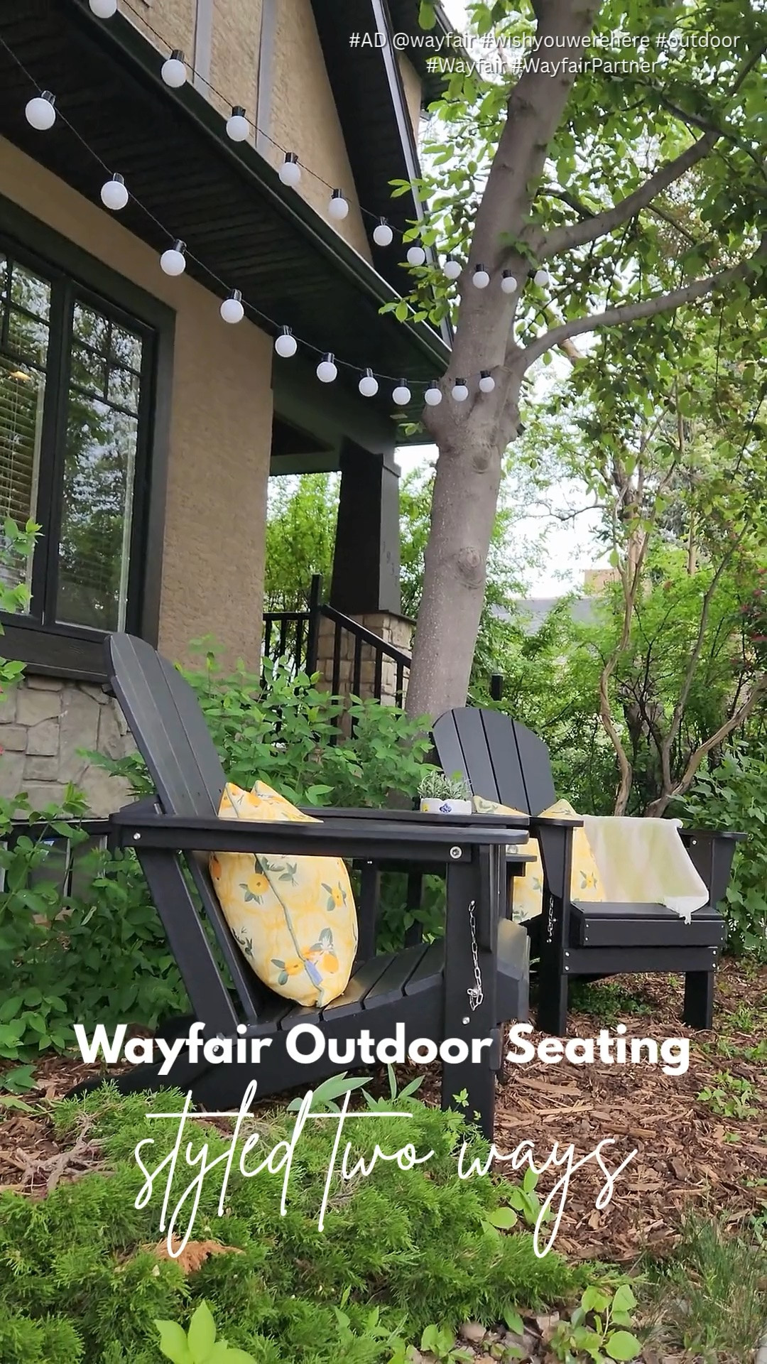 Sunny & Cheerful ☀️ or Coastal & Calm 🌊?

No matter which look you prefer, these Adirondack chairs come in so many colors that you're sure to find one that's perfect for your outdoor space.

I love them because they're incredibly comfortable and foldable, making them easy to move wherever you need them most. Whether it's a front porch, patio, backyard, or garden, they instantly create a spot you'll want to spend more time in.

And let's not forget the matching side table. Available in 7 colors, it's the perfect place for your coffee, favorite drink, book, or snack. Plus, it's designed to resist UV rays, water, rust, and scratches, making it as practical as it is pretty.

Shop both looks and more of my favorite Wayfair outdoor finds on my LTK Shop @HomeBunch.

#AD @wayfair #wishyouwerehere #outdoor #Wayfair #WayfairPartner  #OutdoorLiving #PatioDecor #OutdoorFurniture #AdirondackChairs #FrontPorchDecor #PorchStyling #PatioInspiration #OutdoorSeating #BackyardDecor #GardenStyle #SummerDecor #OutdoorDesign #LTKHome #HomeBunch #OutdoorEntertaining #CoastalStyle #CottageStyle #OutdoorOasis #PorchGoals

#LTKsummer #LTKhome #LTKfamily