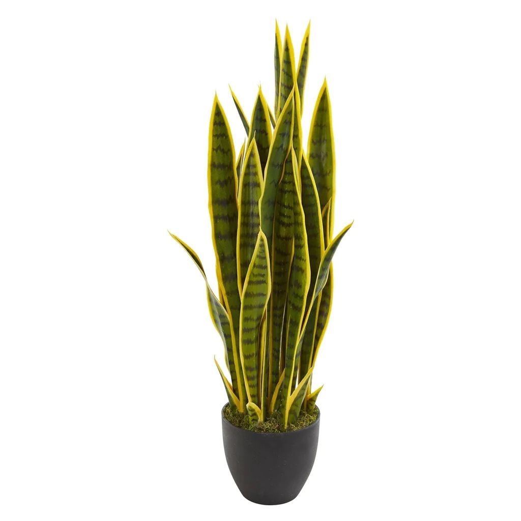 33” Sansevieria Artificial Plant | Nearly Natural