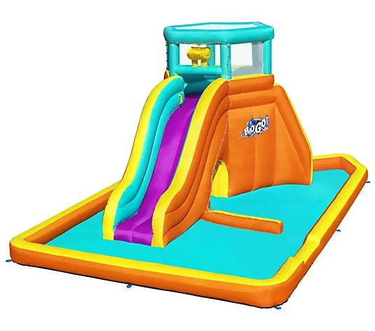 Bestway H2OGO! 8'8" Tidal Tower Kids InflatableWater Park - QVC.com | QVC