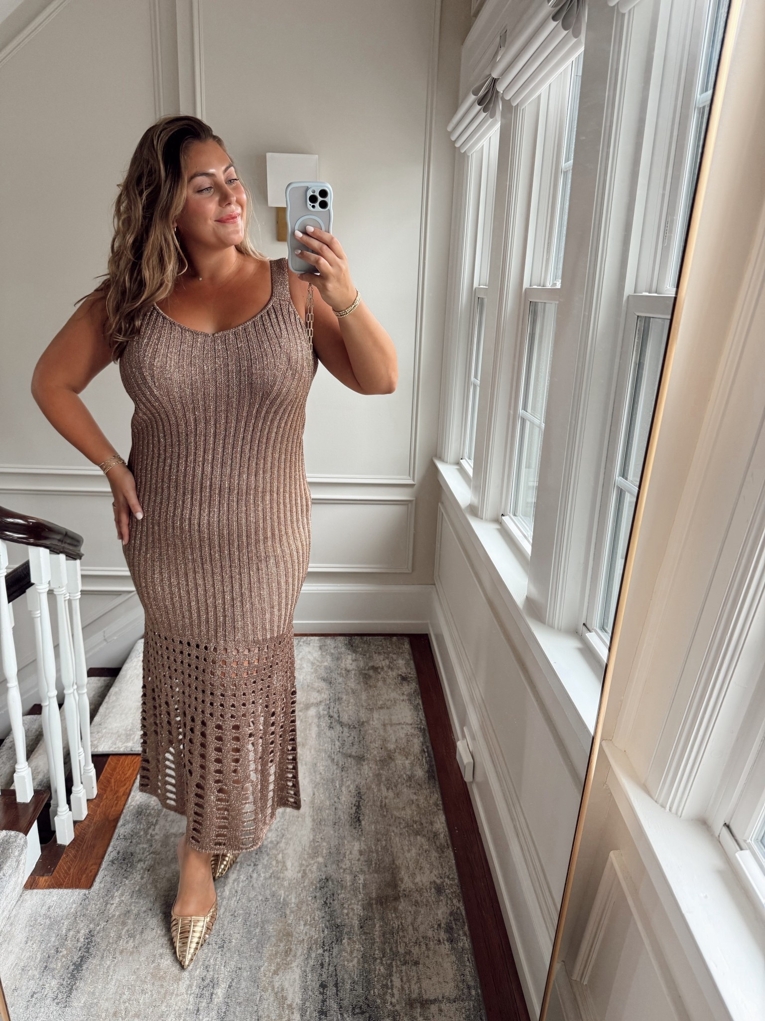 Wearing size 18 in dress - wedding guest dress. Use CARALYN15 on your first order at Spanx. 

#LTKParties #LTKWedding #LTKPlusSize