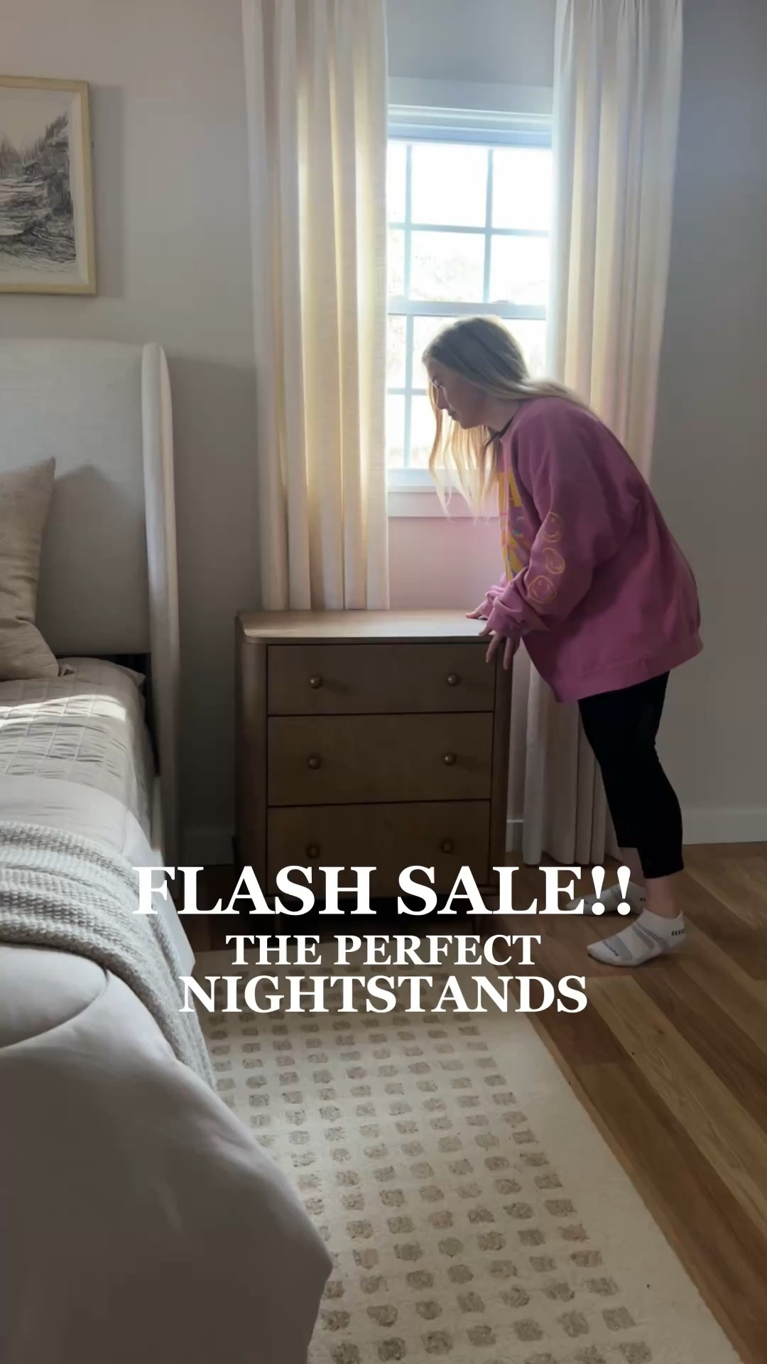 My cozy @Wayfair  bedroom essentials! These gorgeous nightstands are on flash sale! I love how warm and inviting these pieces feel!! If you’re wanting a bedroom makeover, now’s the perfect time to shop!

#ad #WayfairPartner #wayfair 


#LTKSeasonal #LTKHome #LTKSaleAlert