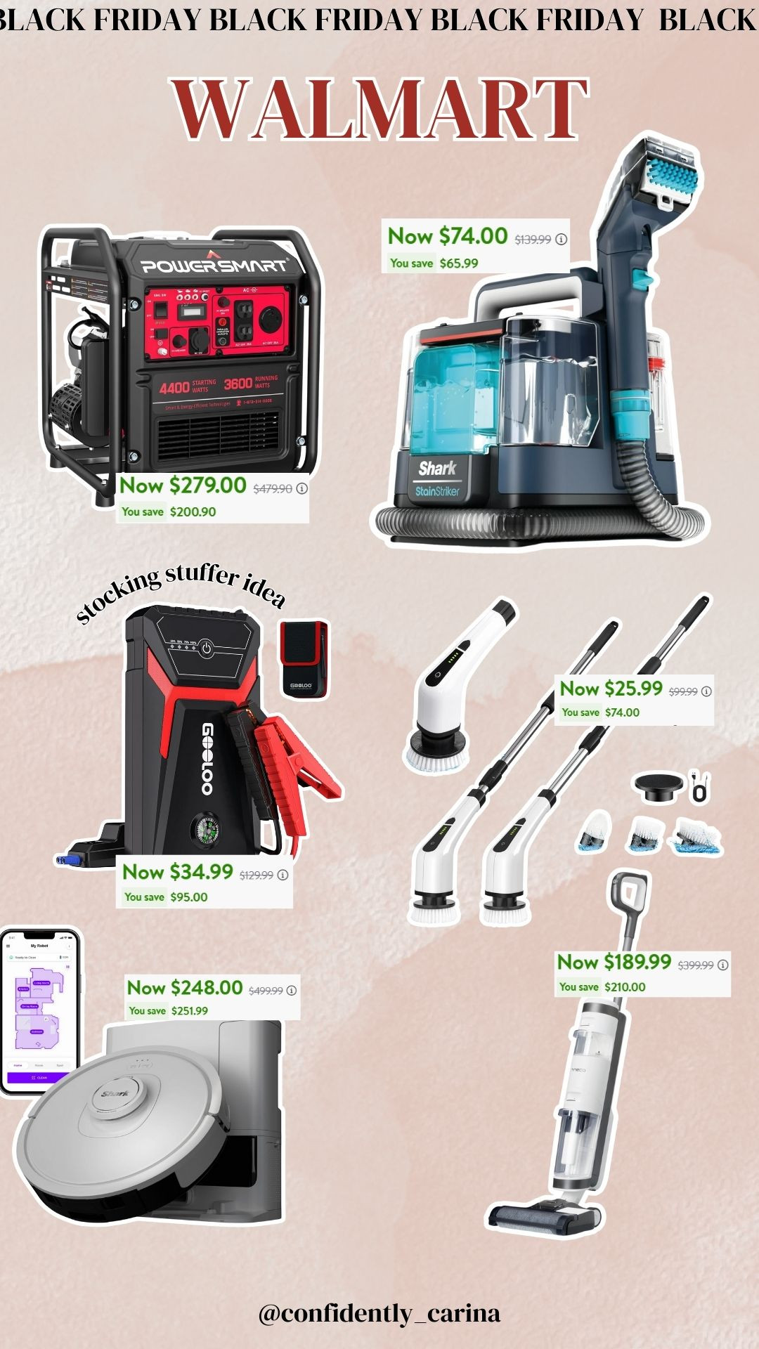 Black Friday deals at Walmart! Sharing a few different cleaning tools and car tools. 

 #LTKCyberWeek #LTKGiftGuide #LTKSaleAlert