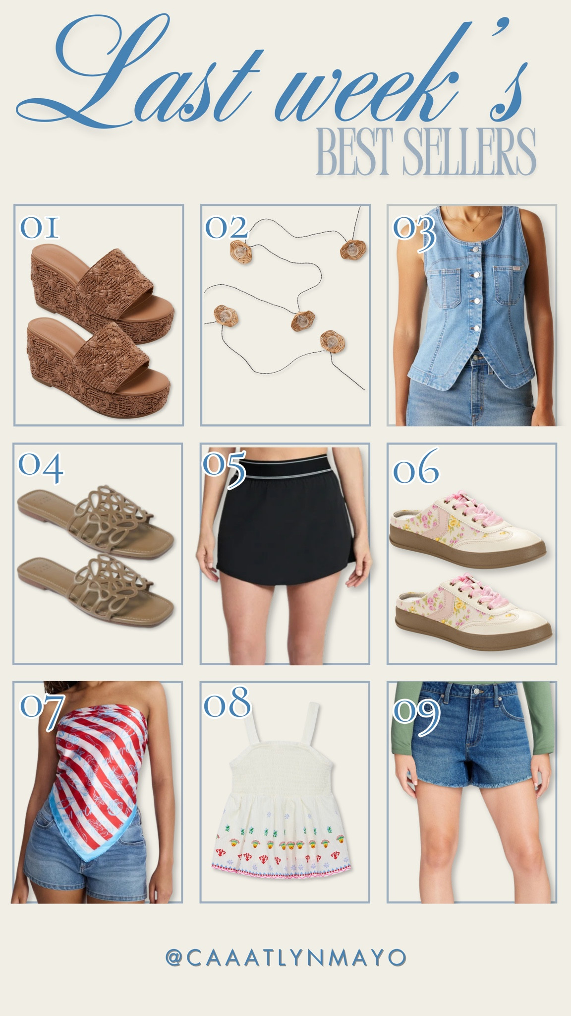 Last week’s best sellers!

#LTKSeasonal #LTKMidsize