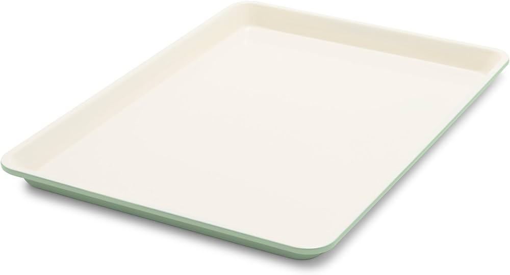 GreenLife Bakeware 18” x 13” Half Cookie Sheet Baking Pan, Non-Toxic PFAS-Free Healthy Cerami... | Amazon (US)