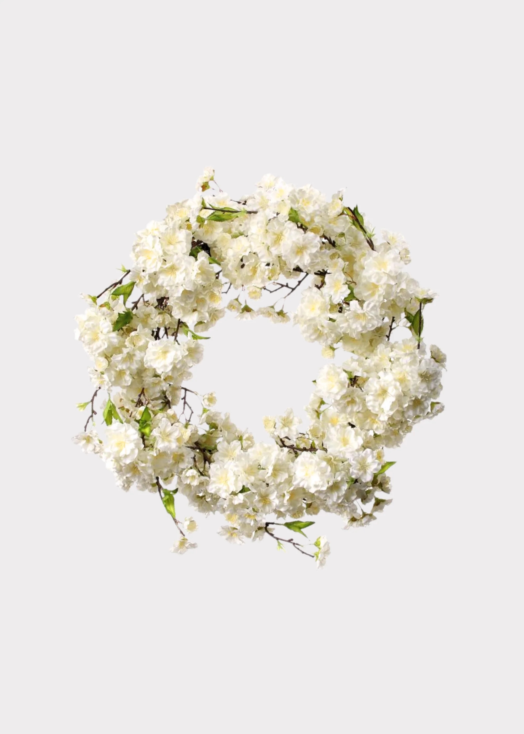 Cream Cherry Blossom Wreath | Faux Spring Flowers | Afloral | Afloral