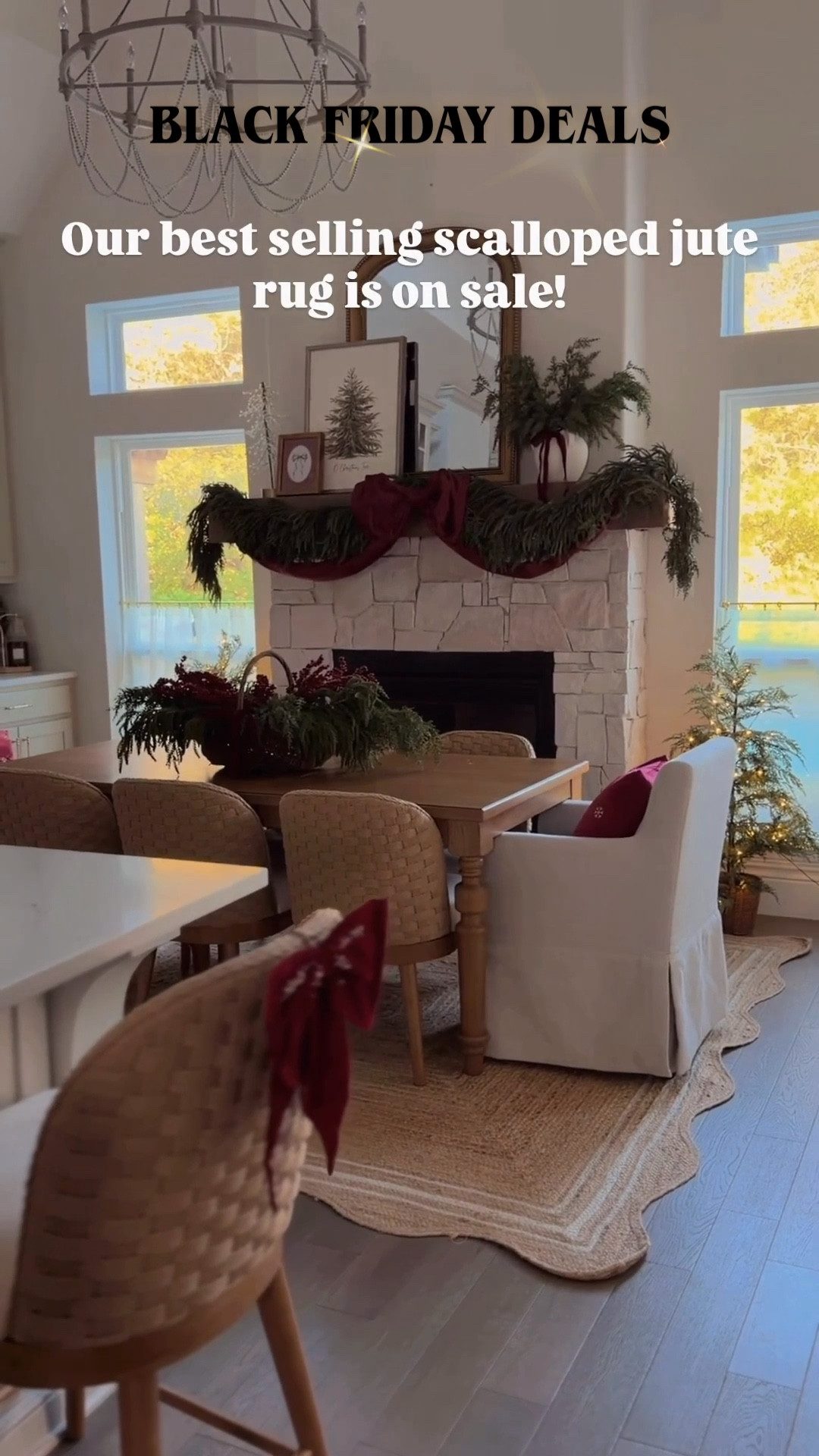 Get our scalloped jute rug on sale during Black Friday week sales! 

#LTKCyberWeek #LTKHoliday #LTKSaleAlert