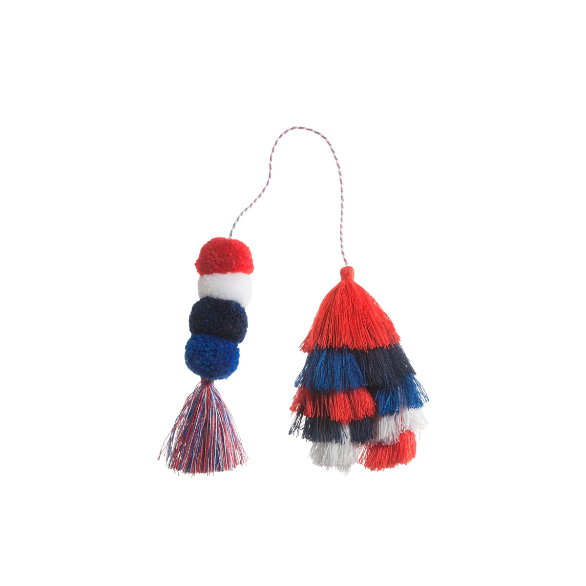 Bogg Bag Bauble - Usa Double Tassel | Bogg