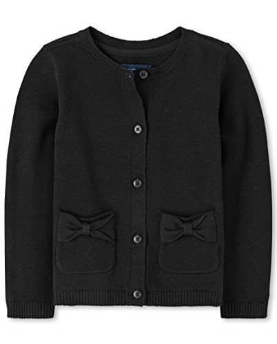 The Children's Place Baby Girls' and Toddler Bow Pocket Cardigan | Amazon (US)
