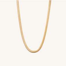 Bold Herringbone Chain Necklace - From $198 | Mejuri (Global)