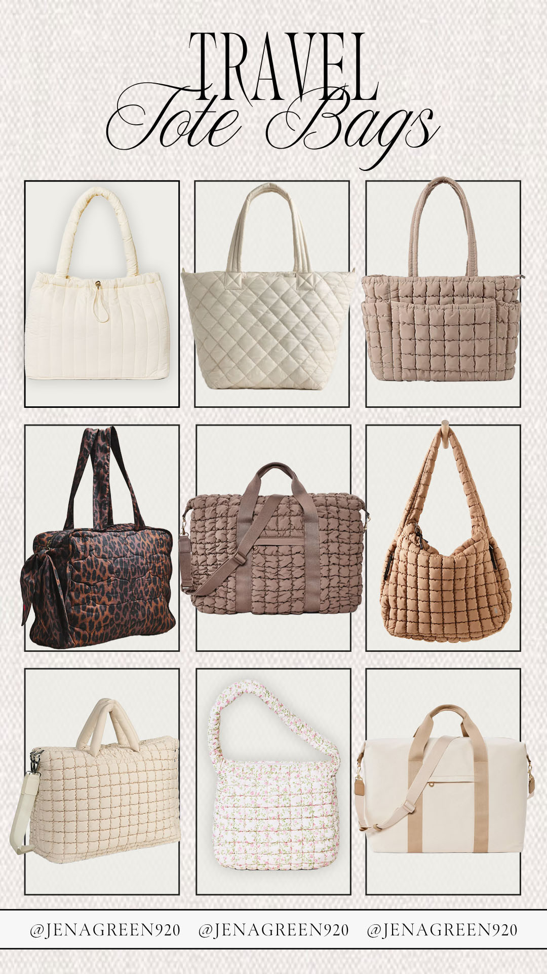 Travel Tote Bags | Travel Bag | Weekender Bags | Crossbody Bags 

 #LTKSeasonal #LTKTravel