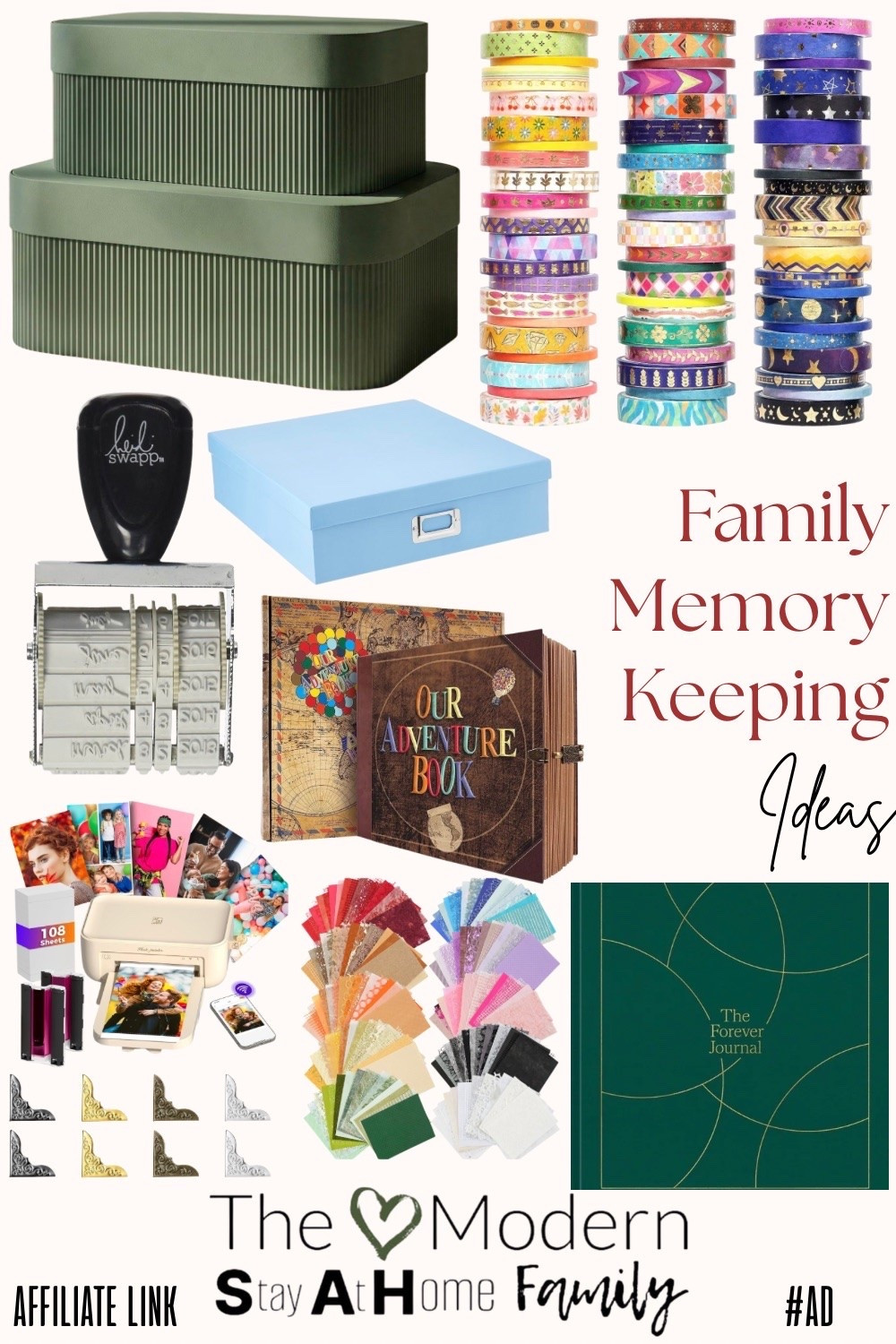 Family memories are worth keeping! 🤍 From documenting everyday moments to preserving special milestones, these family memory keeping ideas make it easier to hold onto the little things that become the biggest memories. Think memory books, photo albums, scrapbooking supplies, keepsake boxes, journals, photo printers, and creative ways to document your family’s story. Whether you’re creating a yearly family photo book, saving childhood artwork, organizing printed pictures, or starting a family memory journal, these supplies make preserving memories simple and meaningful.

Shop these family memory keeping favorites and start creating something your family can look back on for years to come!

family memory keeping, family memory keeping ideas, memory keeping supplies, family keepsakes, memory books, family photo albums, scrapbooking supplies, family scrapbook ideas, memory journal, family memory journal, childhood keepsakes, baby keepsake ideas, family photo organization, photo storage, keepsake boxes, preserving family memories, DIY family keepsakes, memory making supplies, sentimental gifts, family traditions, family milestone memories, creative memory keeping, photo printing supplies, family history book, meaningful family gifts.

#LTKmomlife #LTKSaleAlert #LTKKids