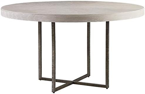 MAKLAINE Contemporary/Modern Wood Top Oak 54" Round Dining Table | Amazon (US)