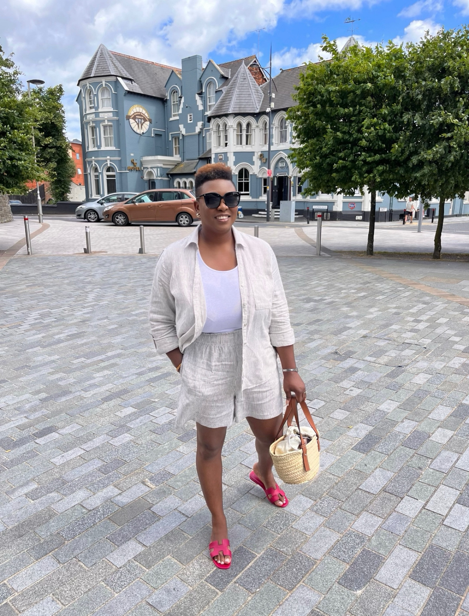 Linen coord outfit of the day 

#LTKitbag #LTKcurves #LTKstyletip