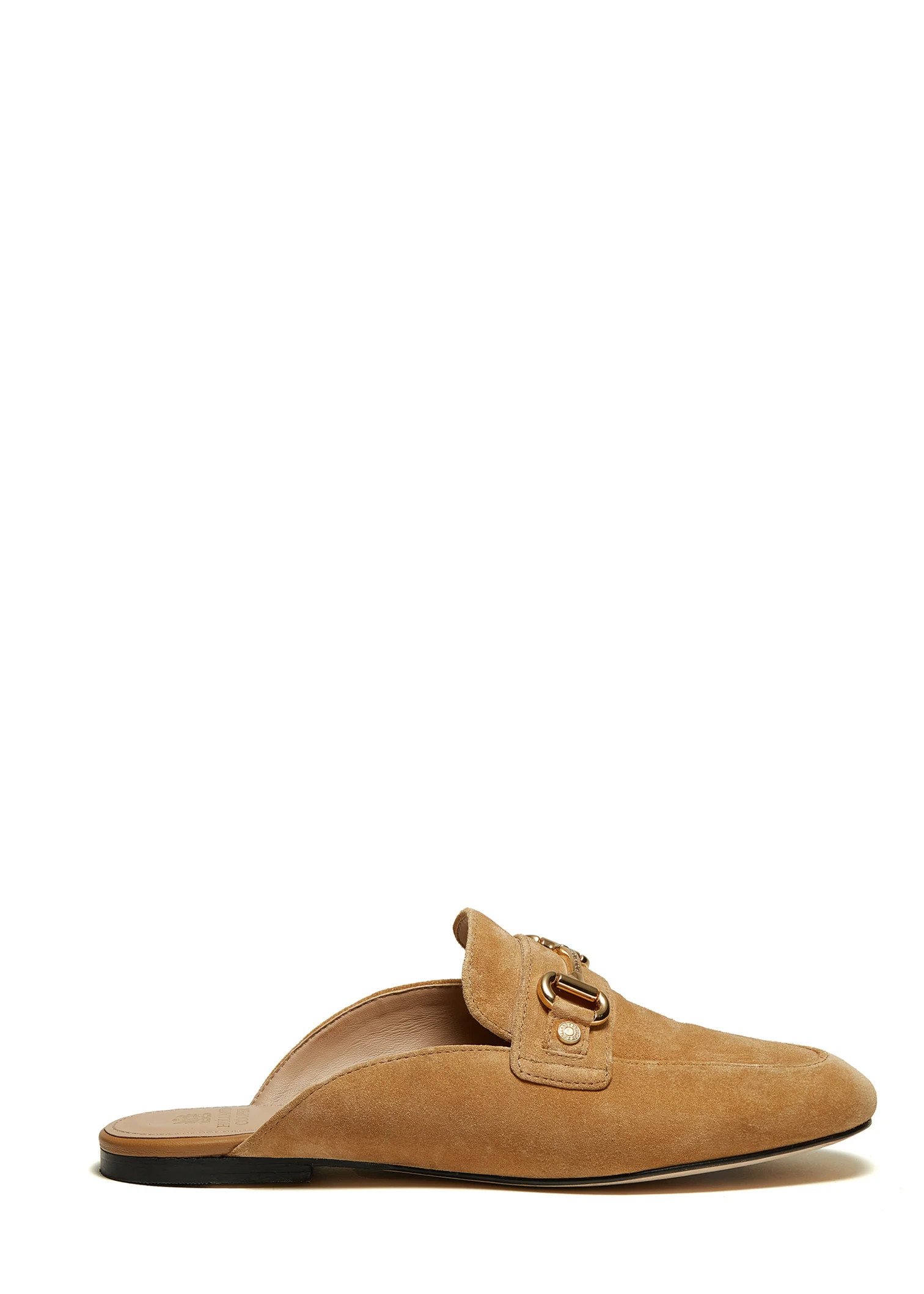 Kingston Horse Bit Loafer (Tan Suede) | Holland Cooper