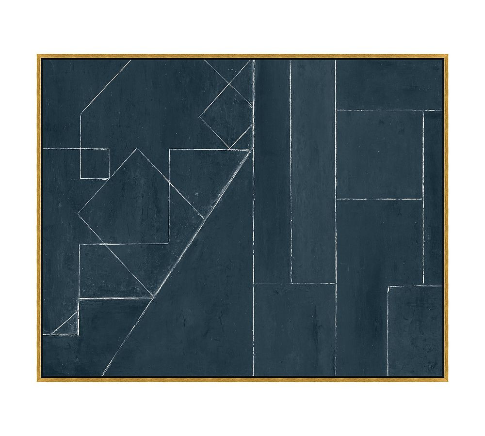Midnight Patchwork Wall Art | Pottery Barn (US)