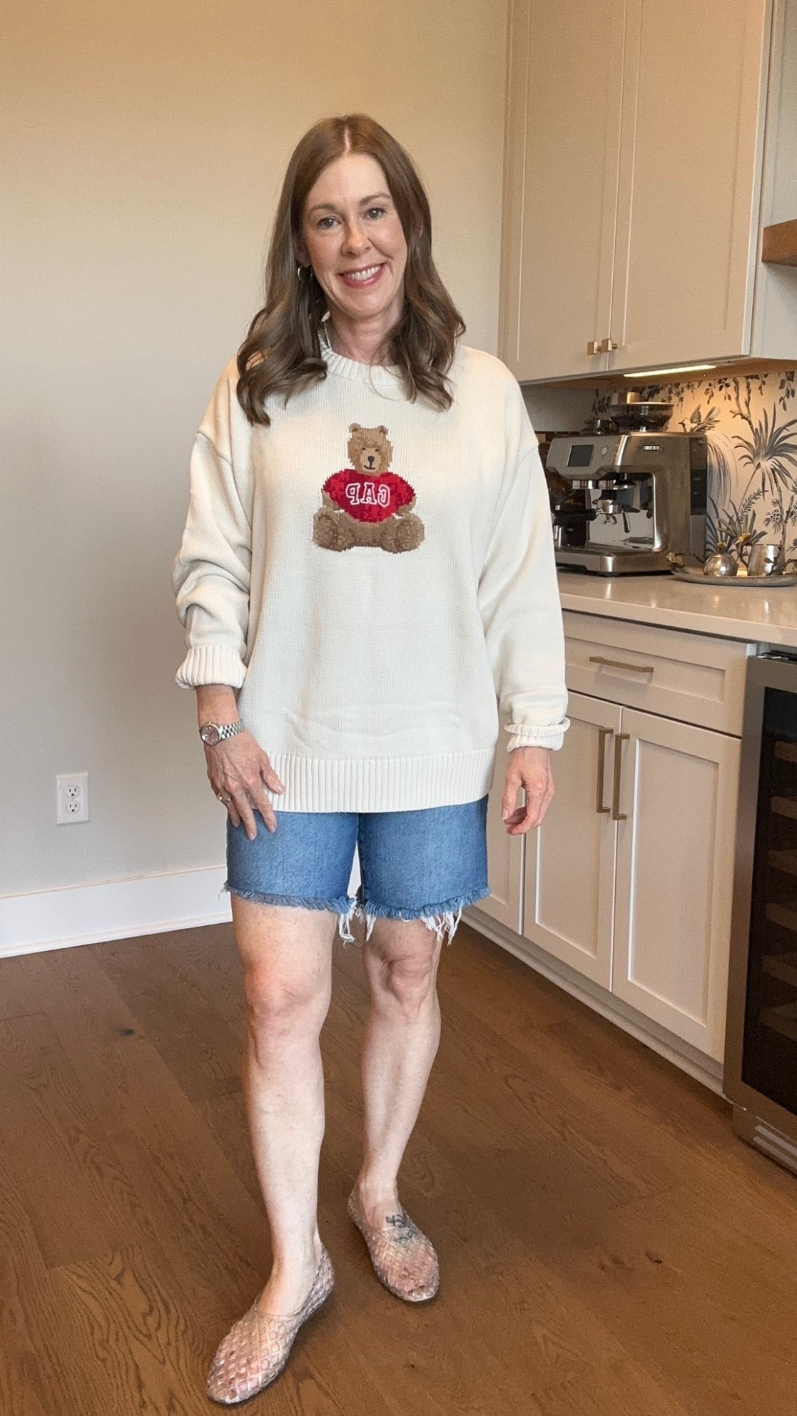 The cutest sweater from Gap
Wearing a size small! 
#gap #gapstyle #bermudashorts

#LTKPetite